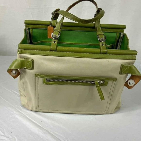 COACH Designer TOTE PURSE Handbag Shoulder Bag Satchel Vintage Y2k - Picture 3 of 8